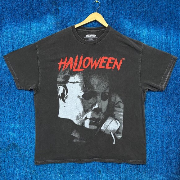 Halloween “Michael Myers” John Carpenterˋs Horror Movie Film Graphic T-Shirt Siz - Picture 1 of 4